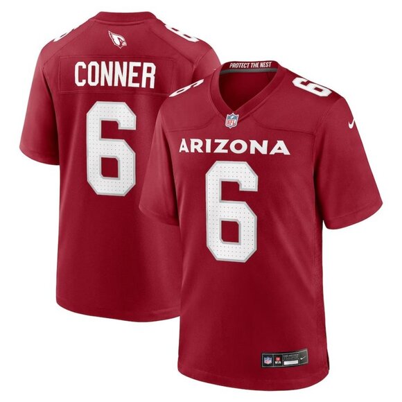 Mens Youths Kids Womens 6 James Conner Red Stitched Jersey